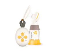 Medela extractor de leche eléctrico individual Solo, extracción silenciosa, recarga mediante USB, embudos PersonalFit Flex y tecnología 2-Phase Expression, Solo