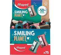 Sacapuntas de 1 agujero Smiling Planet