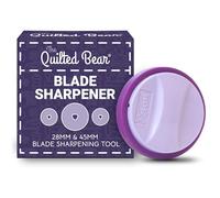 Sacapuntas de cuchillas Afilador para cuchillas de 28 mm y 45 mm, compatible con marcas populares de cuchillos para costura y acolchado