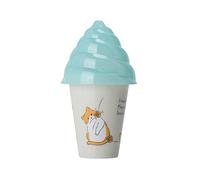 Sacapuntas de helado con tapa, sacapuntas de un solo agujero para niños, niñas, adultos, estudiantes, escuela, oficina, estilos aleatorios para niños