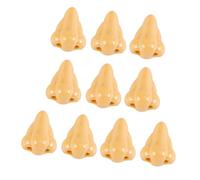 Sacapuntas de poliestireno transportable con forma de nariz grande, plan de un solo agujero, excelente para estudiantes, profesores, como complemento humorístico de escritorio, plan único de