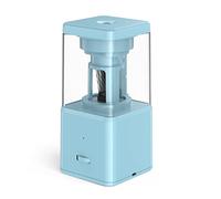 Sacapuntas eléctrico automático ZIXINNKC, portátil, a pilas, para lápices de 7-8 mm, 2B, 3B y 4B. Compatible con lápices hexagonales, triangulares y redondos. Entrada y salida