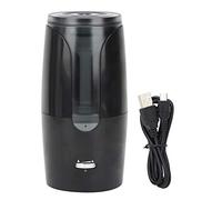 Sacapuntas eléctrico, USB y batería Sacapuntas eléctrico Fuente de alimentación dual Papelería para estudiantes(Negro)