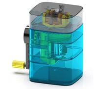 Sacapuntas manual con alimentación automática de bolígrafos