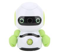 Sacapuntas manual con forma de robot verde ABS