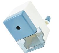 Sacapuntas manual de alimentación automática de grosor ajustable para lápices de madera de 6,5 a 8 mm, sacapuntas ABS suaves y duros