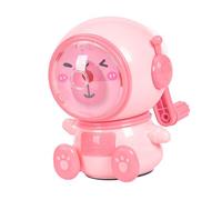 Sacapuntas manual de grosor ajustable, alimentación automática en un solo agujero, lápiz para niños, artistas, estudiantes, animales