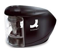 Sacapuntas Lápiz Q-Connect Adaptador Escritorio Eléctrico / Pilas AA para Diámetros de 65 a 8 mm