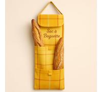 SACASAC Baguette bolsa - Azulejos del modelo - 66 x 22 cm. 100% algodón - Fabricación francesa