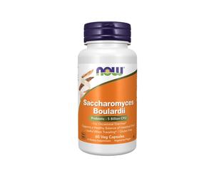 Saccharomyces Boulardii 60 Cápsulas Now Foods