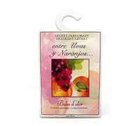 SACHET PERFUMADO CON PERCHA ENTRE UVAS Y NARANJOS