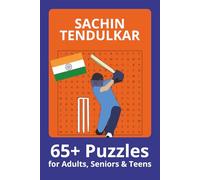 Sachin Tendulkar Word Search Puzzle Book: Word Searches with Easy to Read Print about Sachin Tendulkar, Indian Cricket, Cricket and more | 6x9 inches| ... . Gift for Vacations, Holiday and Free Times