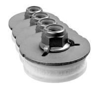 SACHS 802 549 Cojinete Columna Suspensión compatible con BMW 3 (E90) 2004-2012 Derecha, Arriba, Izquierda, Eje Trasero y Otros Vehículos (Paquete de 4)