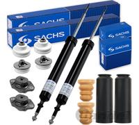 SACHS Amortiguador + Cojinete Kit de Protección Trasero Apto para BMW 1 / 3er