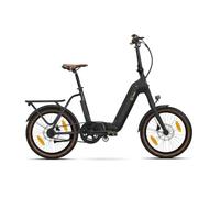 SachsenRAD F3G - Centro de bicicleta eléctrica plegable, con cambio automático, batería de 540 Wh hasta 150 km, motor central de 250 W, 80 Nm, ruedas de 20 pulgadas, frenos de disco hidráulicos, para