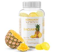Saciante Wonkandy Nutrition 36 caramelos de goma sabor piña - Wonkandy
