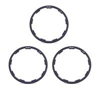 SacJkt Espaciadores de Cassette de Bicicleta, Arandela del Volante, 3 Piezas de Arandela de Soporte Inferior de Aleación de Aluminio para Bicicleta de Carretera de Montaña (1/1,5/2 mm)