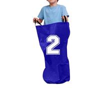 Sack Race Bags, Kids Racing Sacks, Carnival Game Set, Number Printed Jump Bags Sturdy Large Size for Lawn Field Park Picnic Festival Outdoor Party Backyard Event Fun Activity Use Kit