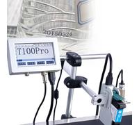 SACLMD Máquina automática de codificación de inyección de Tinta,Impresoras de inyección de Tinta industriales,para marcar líneas de producción en Cualquier Producto,12.7mm