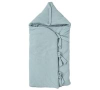 Saco arrullo con capucha Waffle (azul) de Bimbidreams Bimbi Dreams