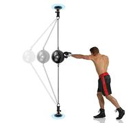 Saco Boxeo Adulto Bola De Boxeo Bola De Velocidad Montaje En Pared Bola De Boxeo De Velocidad. Saco De Reflejos De Boxeo Inflable Ultrarrápido. con 3 Ventosas Fuertes For El Gimnasio De La Oficina En