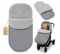 Saco Carrito Bebé Universal Invierno Silla de Paseo 90x45 cm en bou orrado suave silla de paseo exterior cortaviento ajuste universal invierno bebé carrito niño Galaxy