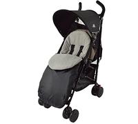 Saco/Cosy Toes Compatible con Bugaboo Bee Plus gris