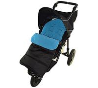 Saco/Cosy Toes Compatible con Jane Slalom carrito de bebé, color azul