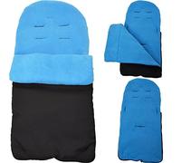 Saco/Cosy Toes Compatible con Maclaren Techno XT/Quest/XLR/volo - Color turquesa