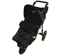 Saco/Cosy Toes Compatible con paseo Joolz Día Negro Jack
