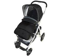 Saco/Cosy Toes Compatible con paseo Phil & Teds Navigator negro Jack