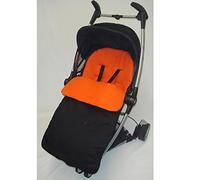 Saco/Cosy Toes Compatible con Quinny Zapp, color naranja