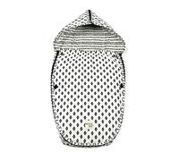 Walking Mum Saco Cuco 2 en 1 Boho Chic, Blanco/Negro