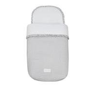 SACO CUCO LITTLE BLOOM VICHY GRIS TOG 2,5