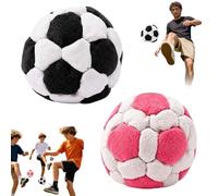 Saco de 32 paneles Hacky Footbag, 2026 pelota de peluche suave rellena de pellets de 2.76 pulgadas, pelotas de entrenamiento de malabares para mejorar la coordinación, juego en interiores y exteriores