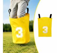 Saco de 95 x 60 cm para juegos de salto al aire libre con asas para fiestas | Colorful Sack Race - Bolsa de juegos de salto al aire libre para niños y adultos, fiesta de cumpleaños, reunión familiar