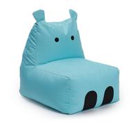 Saco de asiento para niños Cojín de asiento Sillón con funda de respaldo lava...