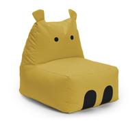 Saco de asiento para niños Cojín de asiento Sillón con funda de respaldo lava...