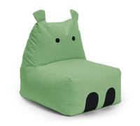 Saco de asiento para niños Cojín de asiento Sillón con funda de respaldo lava...