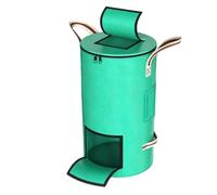 Saco de basura de jardín para hojas, plegable, reutilizable, con | Bolsa de recogida de hojas para césped, arbustos, agujas de pino, garaje, parque infantil, entrada, jardín, parque