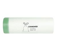 Saco de basura HDPE con cinta de cierre (35 L; 1 Rollo = 30 unidades)