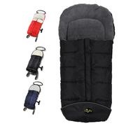 Saco de bebé cálido y resistente a la intemperie, se adapta a la mayoría de cochecitos y joggers, abierto central, altura ajustable, 100% seguro, probado por CPC para cochecito de bebé M6-36