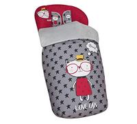 Saco de Bebé Universal Silla con Cubre Pies Polar, Desmontable con Cremalleras. Lavable a máquina. (Love Cats)