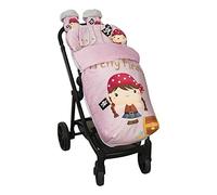 Saco de Bebé Universal Silla con Cubre Pies Polar, Desmontable con Cremalleras. Lavable a máquina. (Pretty Pirate)
