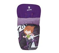 Saco de Bebé Universal Silla con Cubre Pies Polar, Desmontable con Cremalleras. Lavable a máquina. (Roller)