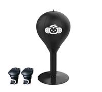 Saco de boxeo de escritorio, 20 cm, con , del estrés, entrenamiento de mesa, mini pelota de perforación de escritorio para ejercicios de mostrador de oficina, desencadenador de ira