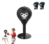 Saco de Boxeo de Escritorio, Pelota de Boxeo con, Gruesa para aliviar el estrés, Mesa Resistente, función de Resorte Flexible Que Garantiza un Ejercicio Divertido en la Oficina en casa