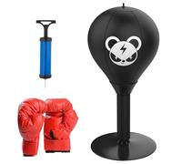 Saco de boxeo de escritorio, saco de boxeo de mesa, mesa de punchingball, bolsa divertida para perforar el escritorio, bola de perforación para aliviar el estrés, saco de boxeo con ventosa escritorio