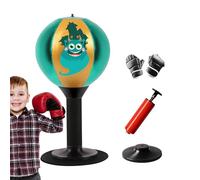 Saco De Boxeo De Escritorio,Saco De Boxeo Para Niños,de rabia de ejercicio con de dibujos animados | Juguetes divertidos para equipos de boxeo, juguetes portátiles de relajación de boxeo para niños, a