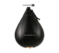 Saco de boxeo de piel sintética, pelota de boxeo elástica, equipo de entrenamiento reflejo duradero para boxeo, gimnasio en casa, fitness, saco de boxeo para coordinación ojo-mano y agilidad